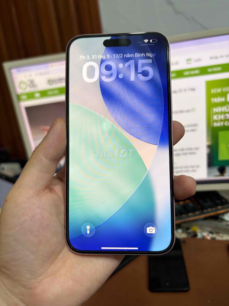 Apple iPhone 15 Plus 128GB Hồng lock 99%. Mua bán Điện thoại tại Quận Lê Chân Hải Phòng được đăng bởi hoang anh hình 1
