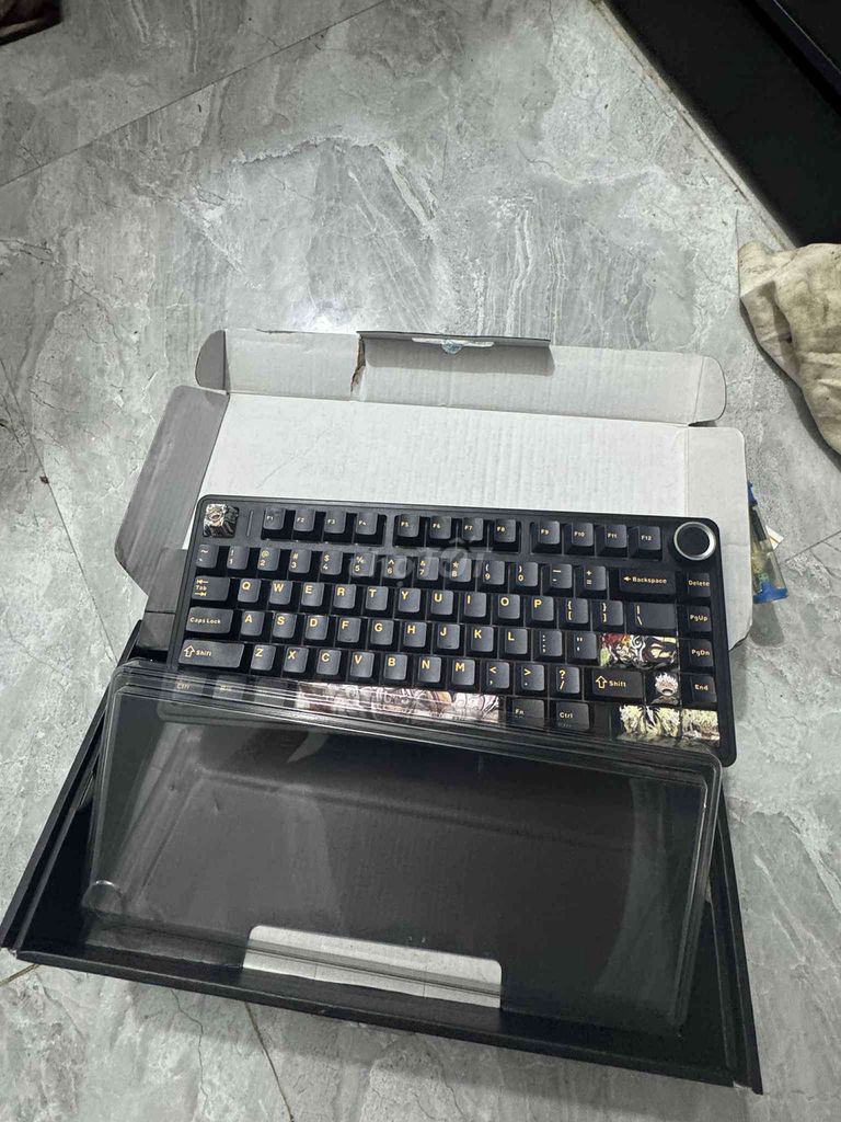 Bàn phím cơ Aula F75 Đen. Mua bán Phụ kiện (Màn hình, Chuột...) tại Huyện Phong Điền Cần Thơ được đăng bởi Nguyễn Hoàng Thái hình 1