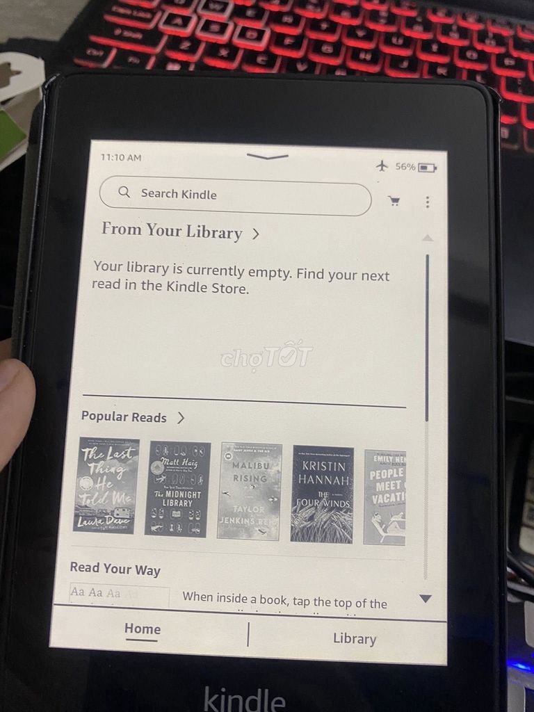 Kindle Paperwhite 4 8GB Đen. Mua bán Máy tính bảng tại Thành phố Thủ Đức Tp Hồ Chí Minh được đăng bởi Nguyễn Tiến Phát hình 1