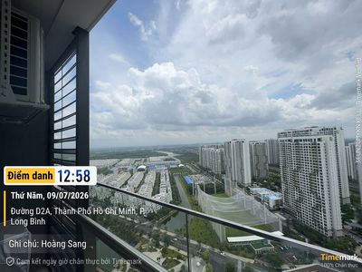 Cho thuê The Opus One 1PN+ 55m², view công viên VinWonders cực đẹp