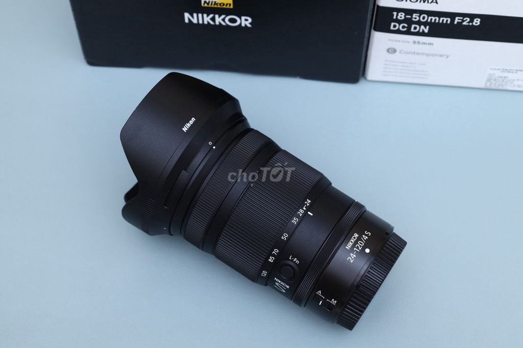 Ốngkính Nikon Z 24-120mm F/4 S vừa mở hộp NEW 100%. Mua bán Máy ảnh, Máy quay tại Thành phố Thủ Đức Tp Hồ Chí Minh được đăng bởi Minh Phi Store hình 1