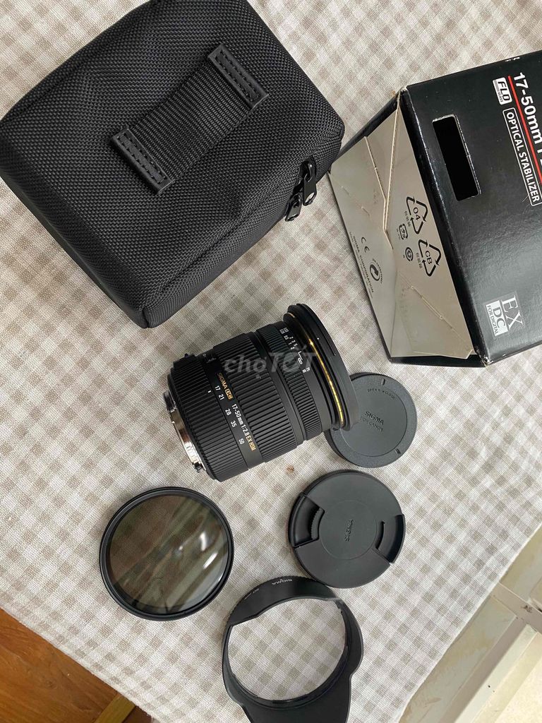 Ống kính Sigma 17-50mm f/2.8 EX HSM. Mua bán Máy ảnh, Máy quay tại Quận Hà Đông Hà Nội được đăng bởi Dai Ka hình 1