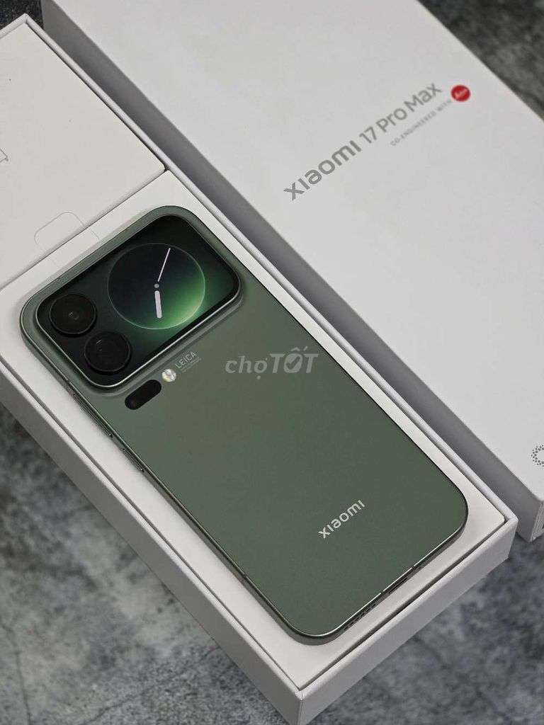 Xiaomi 17 Pro Max 512GB Xanh rêu. Mua bán Điện thoại tại Quận Thanh Khê Đà Nẵng được đăng bởi Tú MB hình 1