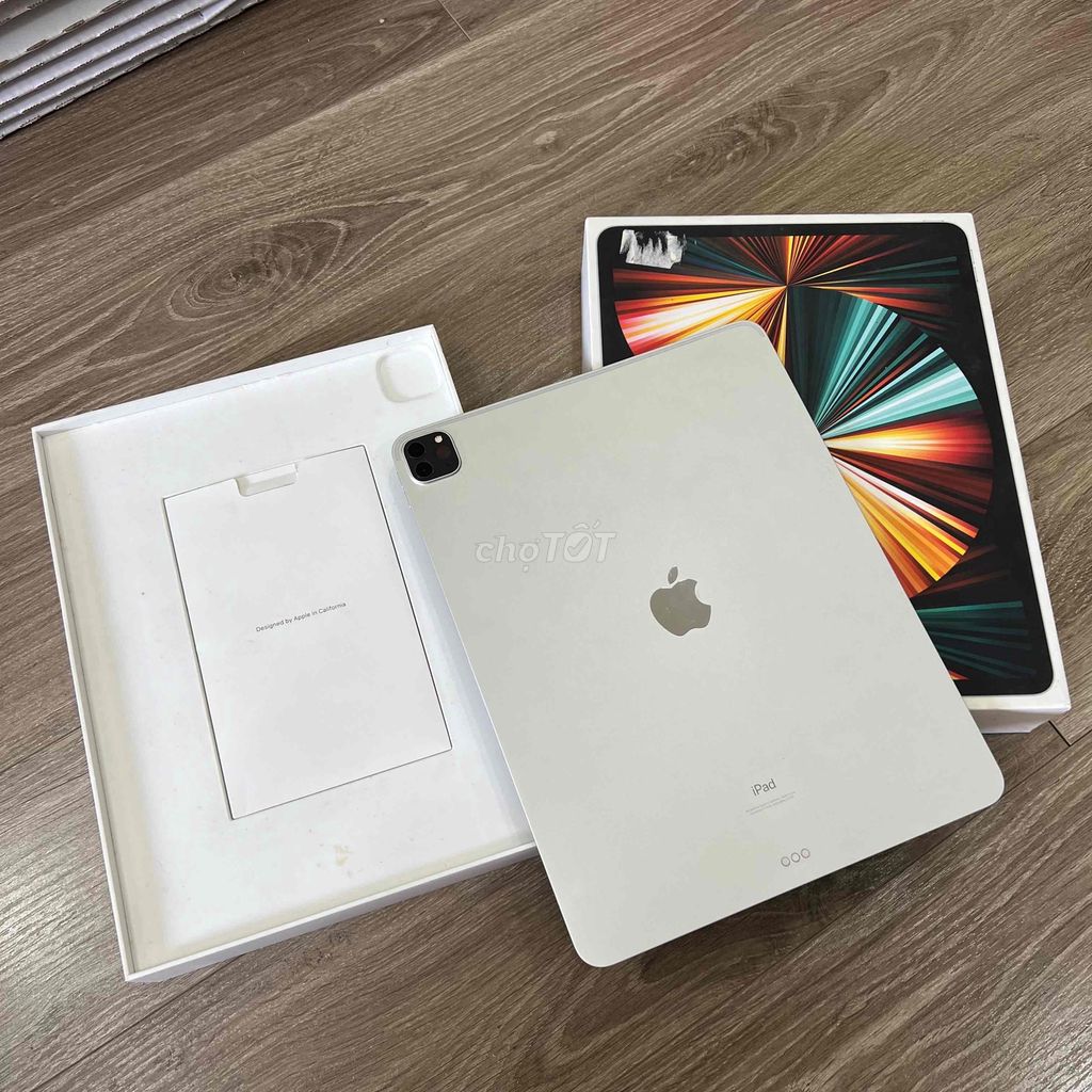 iPad Pro 12.9" m1 256G Wifi 99.99% Silver