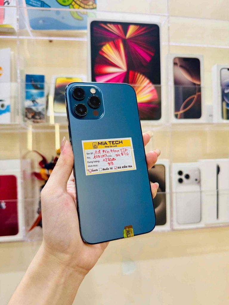 Apple iPhone 12 Pro Max 128GB 100% 99%. Mua bán Điện thoại tại Quận Ba Đình Hà Nội được đăng bởi Huy Trần hình 1