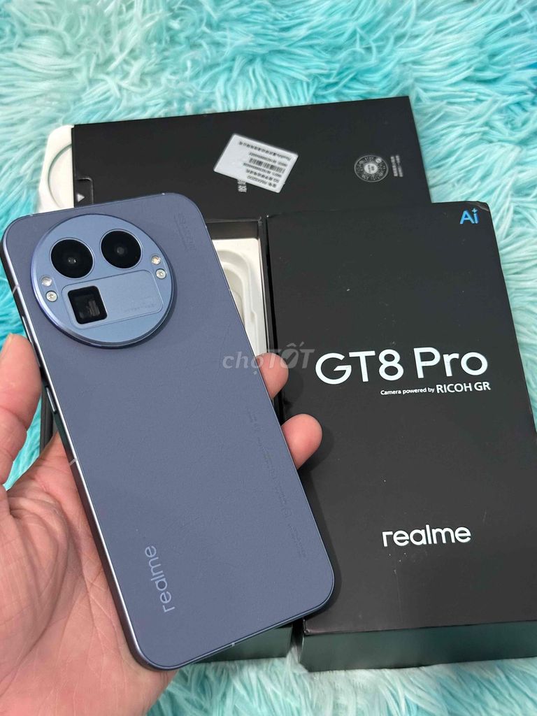 e muốn bán Realme GT 8 Pro 12/256GB xanh fullbox. Mua bán Điện thoại tại Thành phố Thủ Dầu Một Bình Dương được đăng bởi Hoàng hải hình 1