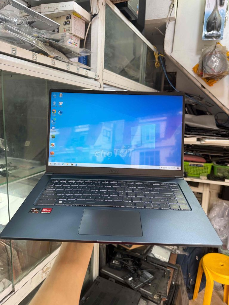 MSI Modern 15 Ryzen 7 8GB/512GB. Mua bán Laptop tại Quận Hai Bà Trưng Hà Nội được đăng bởi Laptop cũ lê thanh nghị hình 1