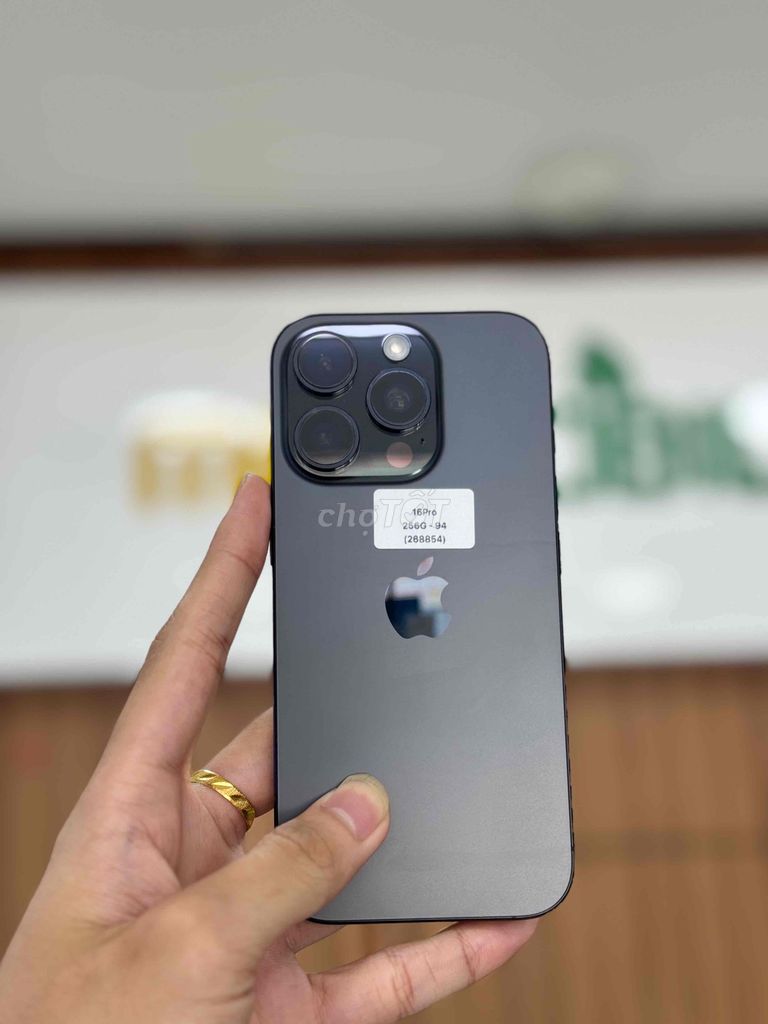 🍎 iPhone 16pro 256GB | Đen | máy zin đẹp keng. Mua bán Điện thoại tại Quận Ngô Quyền Hải Phòng được đăng bởi TRAN SONG HA hình 1