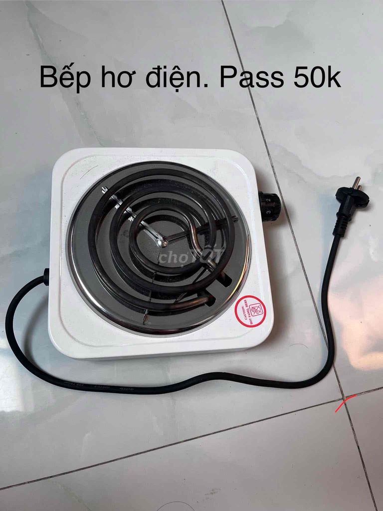 Bếp hơ điện Trắng. Mua bán Mẹ và bé tại Huyện Nhà Bè Tp Hồ Chí Minh được đăng bởi Diễm Thu hình 1