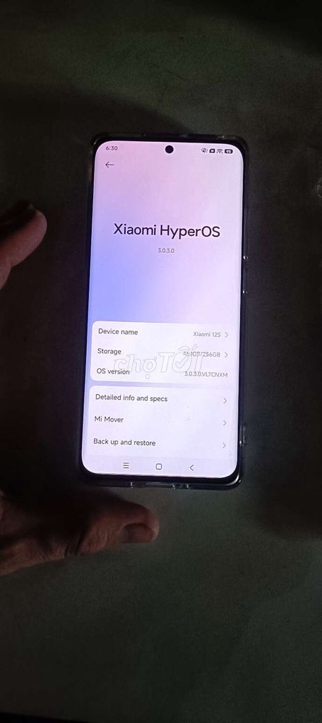 Xiaomi 12S 256GB Mới 99%. Mua bán Điện thoại tại Huyện Vĩnh Cửu Đồng Nai được đăng bởi nguyễn Quốc hình 1