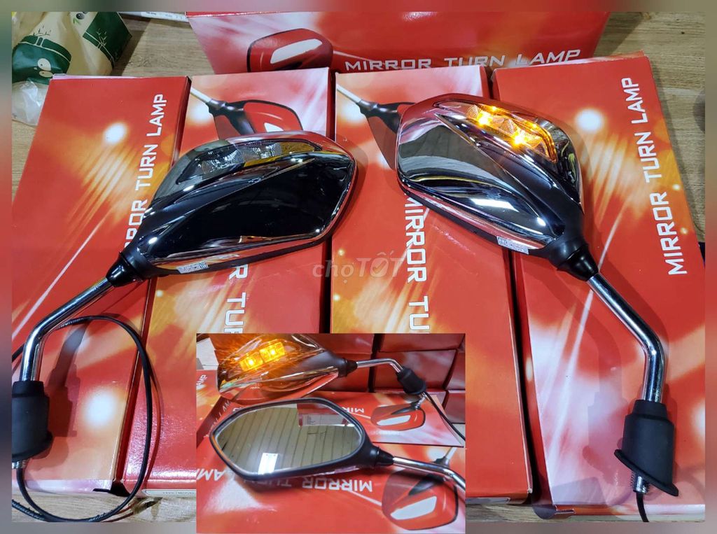 Cặp gương chiếu hậu có tích hợp đèn led xinhan,Mới. Mua bán Phụ tùng xe tại Thành phố Thủ Đức Tp Hồ Chí Minh được đăng bởi NGỌC DIỄM  hình 3