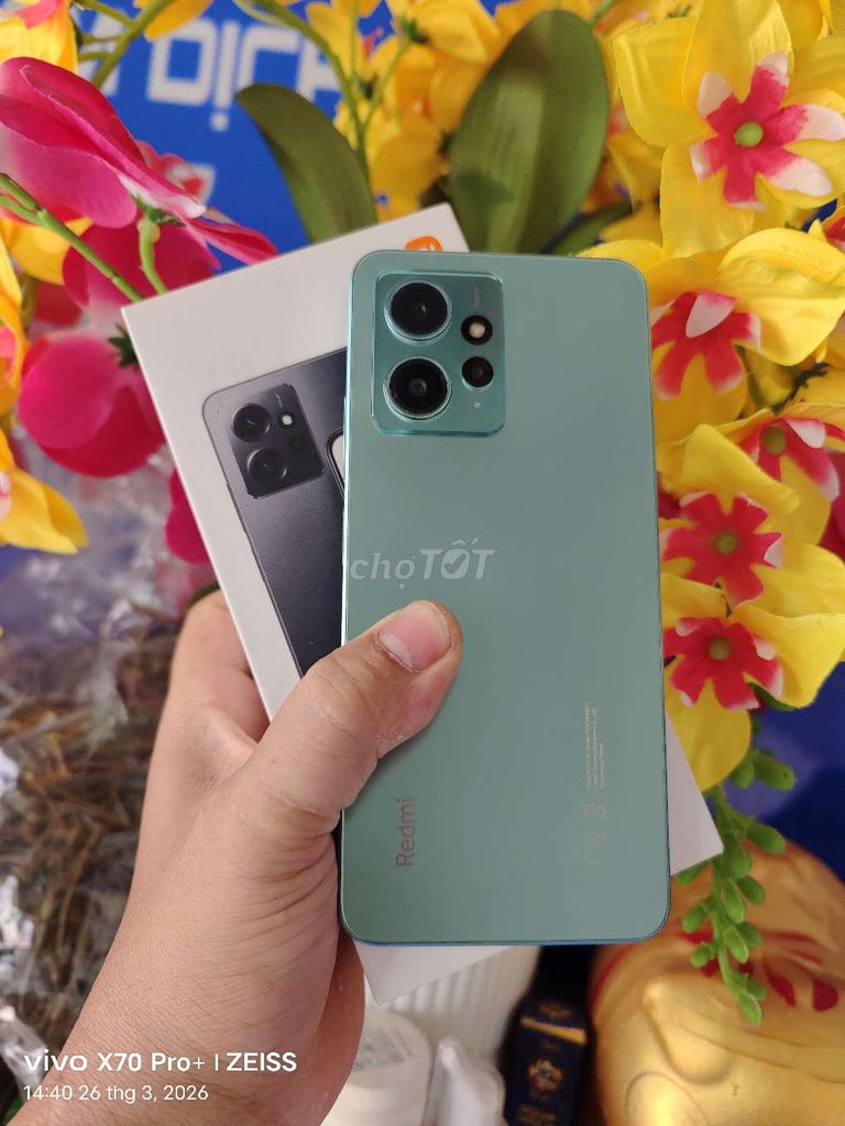 Xiaomi Redmi Note 12 128GB Xanh. Mua bán Điện thoại tại Thành phố Biên Hòa Đồng Nai được đăng bởi Tùng phát  hình 1