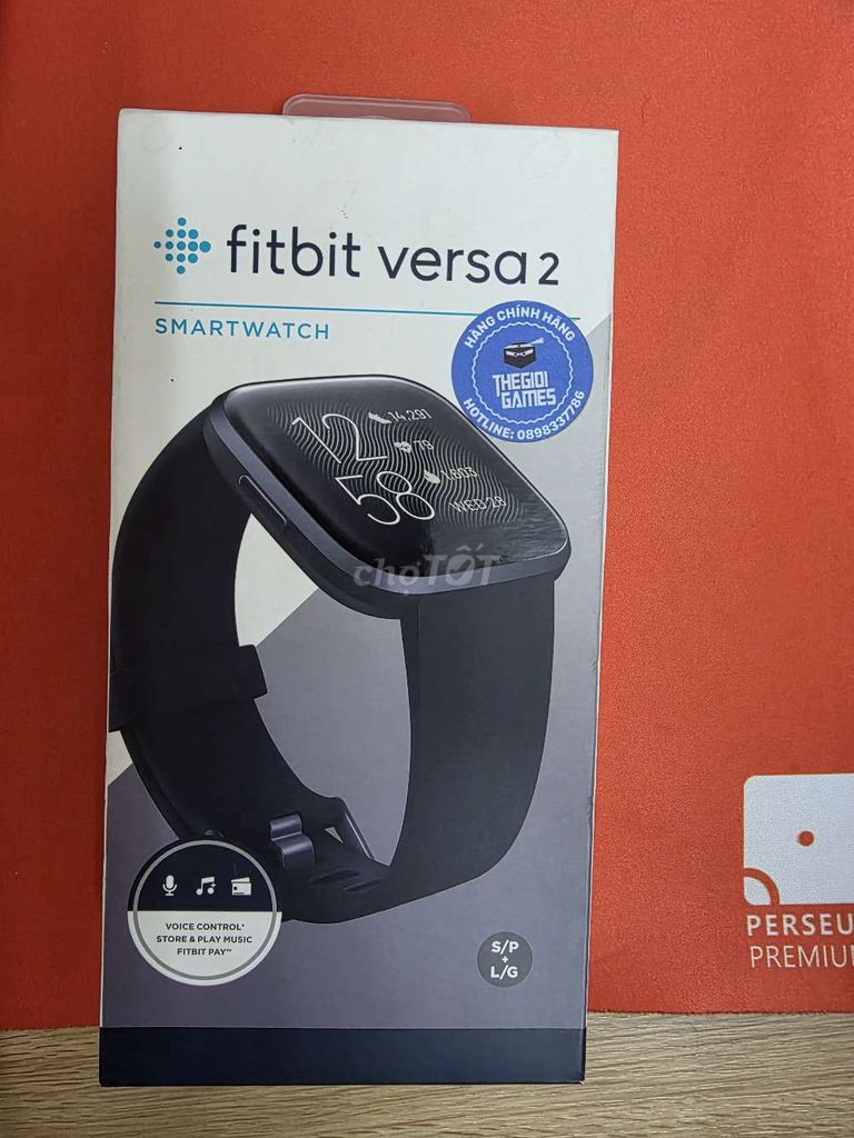 Fitbit Versa 2 Đen Chưa qua sử dụng. Mua bán Thiết bị đeo thông minh tại Quận 1 Tp Hồ Chí Minh được đăng bởi Trịnh Khiết Mãnh hình 1