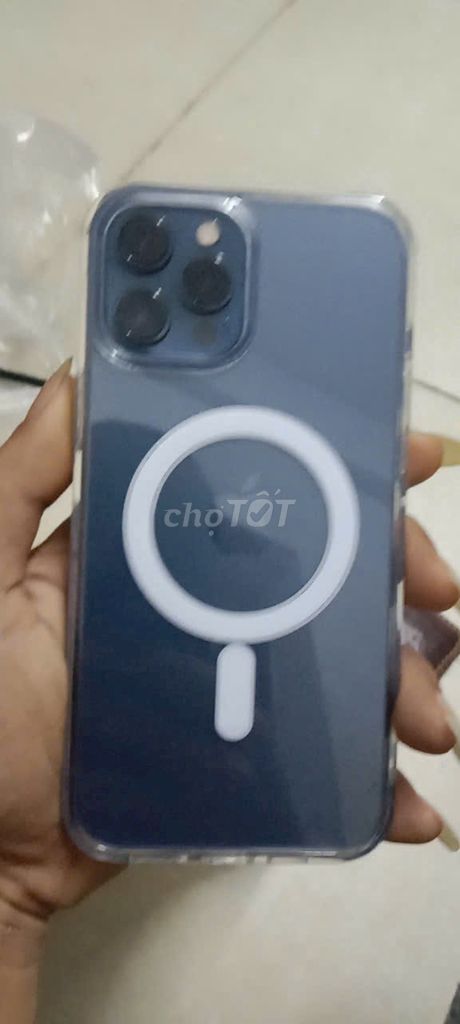 Apple iPhone 12 Pro Max 256GB Xanh. Mua bán Điện thoại tại Huyện Châu Thành Kiên Giang được đăng bởi Ken Trần hình 1