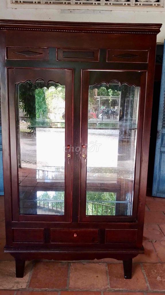 Tủ trưng bày gỗ. Mua bán Tủ, kệ gia đình tại Thành phố Tây Ninh Tây Ninh được đăng bởi  Ngân Gỗ TN  hình 1