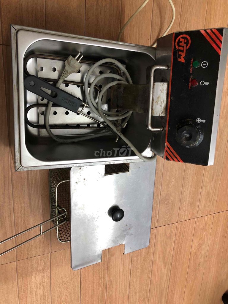 Bếp chiên nhúng 6L Bạc. Mua bán Bếp, lò, đồ điện nhà bếp tại Quận Hải Châu Đà Nẵng được đăng bởi Thùy Linh hình 1