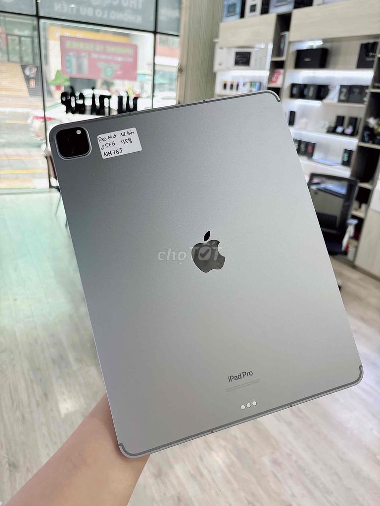 Ipad Pro 12.9inch M2 Gray 256gb 5G Đẹp Pin 95%