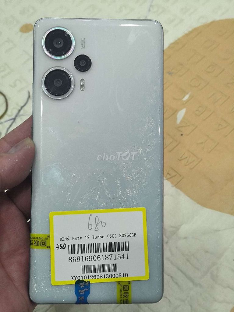 Xiaomi Redmi Note 12 Turbo 256GB Trắng Like New. Mua bán Điện thoại tại Quận Hoàng Mai Hà Nội được đăng bởi Nguyennoi hình 1