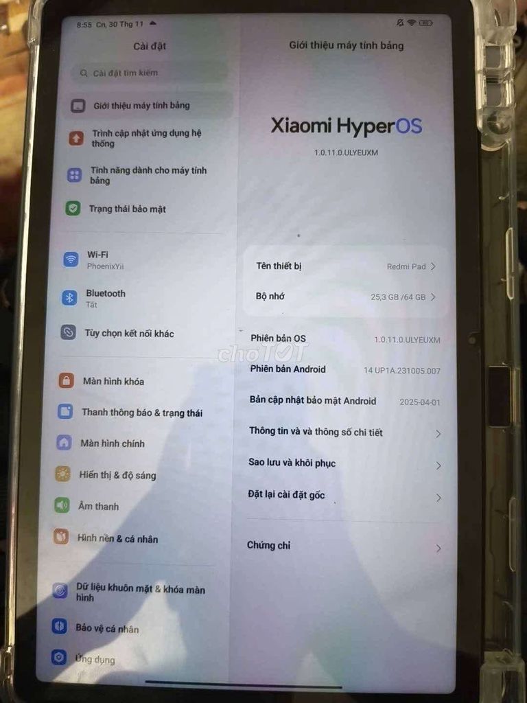 Xiaomi Redmi Pad G99 3GB/64GB. Mua bán Máy tính bảng tại Thành phố Thủ Đức Tp Hồ Chí Minh được đăng bởi Phương Thanh hình 1