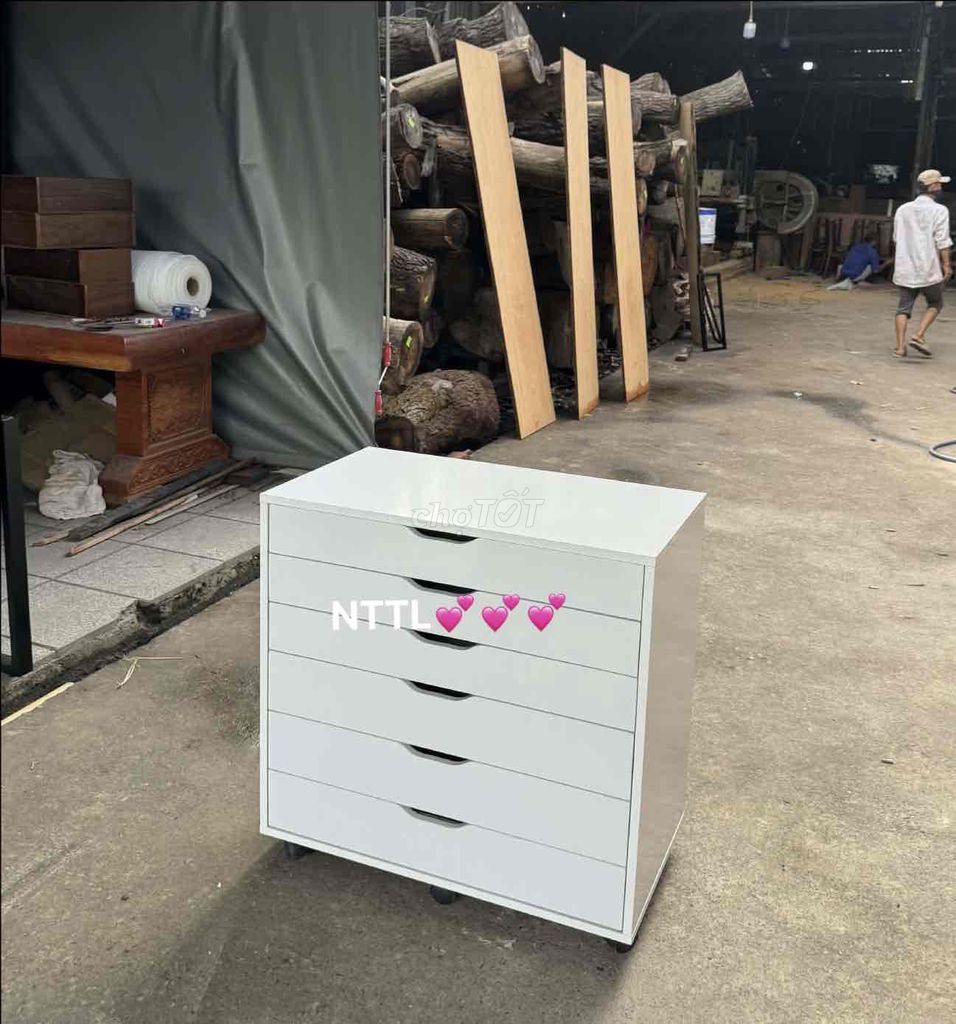 Tủ IKEA gỗ Mdf nhiều ngăn kéo. Mua bán Tủ, kệ gia đình tại Huyện Hóc Môn Tp Hồ Chí Minh được đăng bởi Nội Thất Văn Phòng Trường Học Cà Phê  Giá Xưởng hình 1