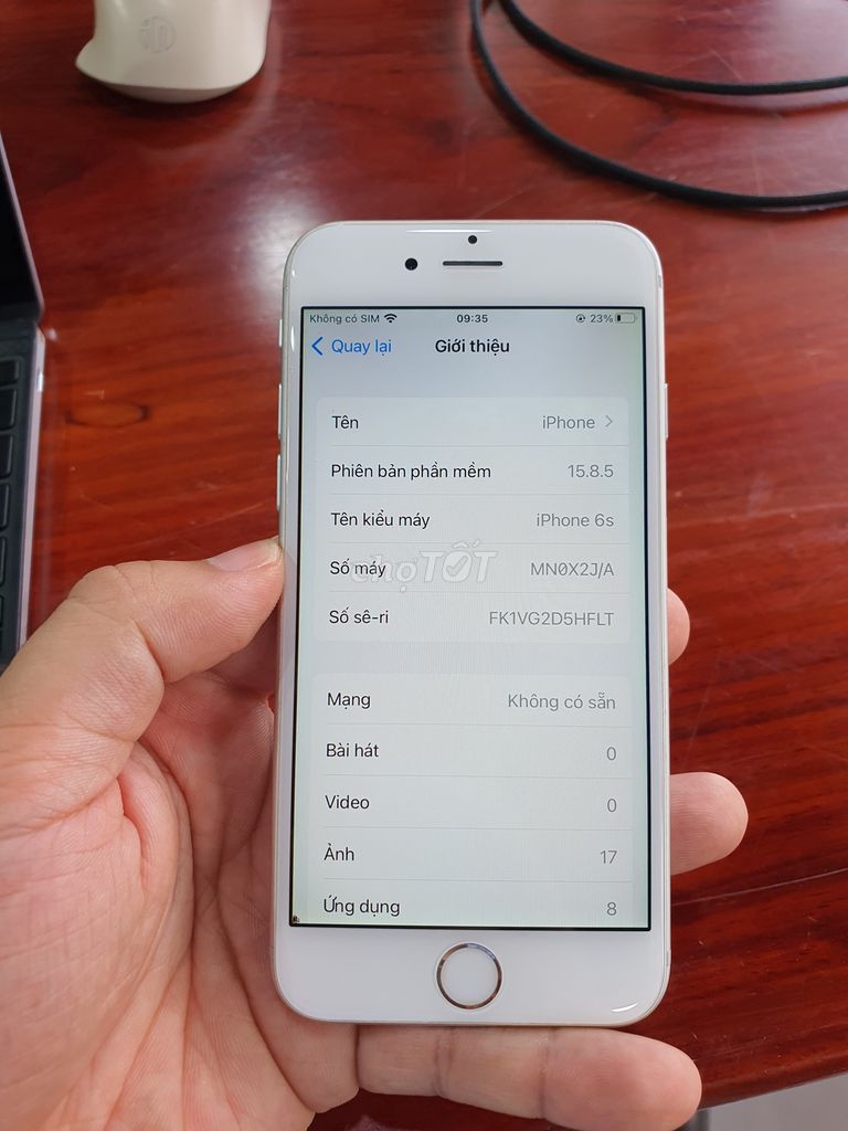 iPhone 6s 32GB Bạc Đã sử dụng. Mua bán Điện thoại tại Quận Cái Răng Cần Thơ được đăng bởi Tình Tô hình 1