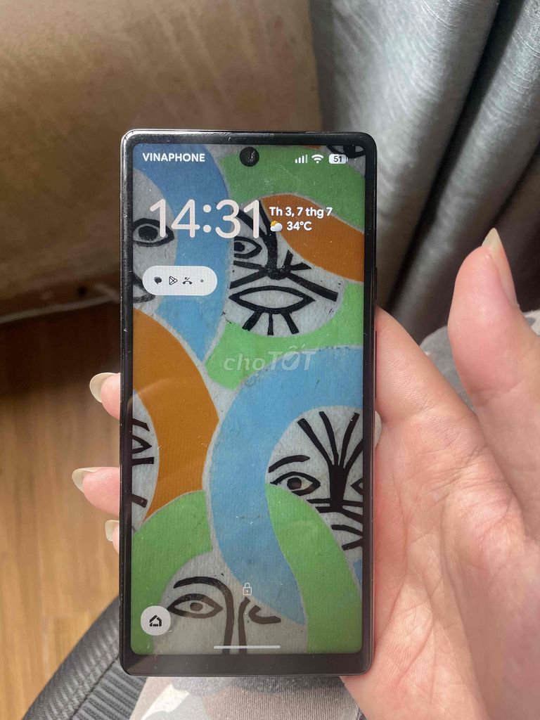 Google Pixel 6a 128GB Đã thay màn. Mua bán Điện thoại tại Quận Thanh Xuân Hà Nội được đăng bởi Vũ Thắng hình 1