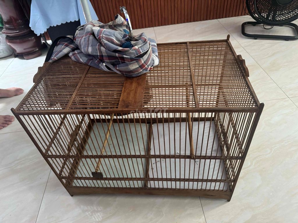 Lồng chim Gỗ Nâu. Mua bán Phụ kiện, Thức ăn, Dịch vụ tại Quận Thanh Khê Đà Nẵng được đăng bởi Cao Phú Nam hình 1