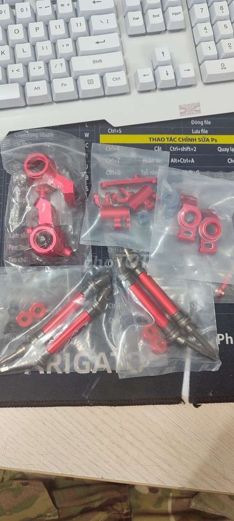 Phụ kiện thước lái Traxxas Max Đỏ Mới. Mua bán Sở thích khác tại Quận 8 Tp Hồ Chí Minh được đăng bởi Trần  Thái hình 1