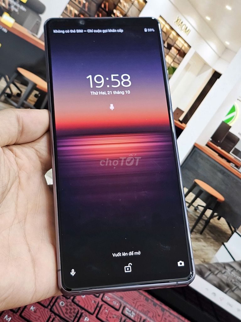 Sony Xperia 1 Mark 2 (6-64Gb) đẹp 99%,Xám,Bản Nhật