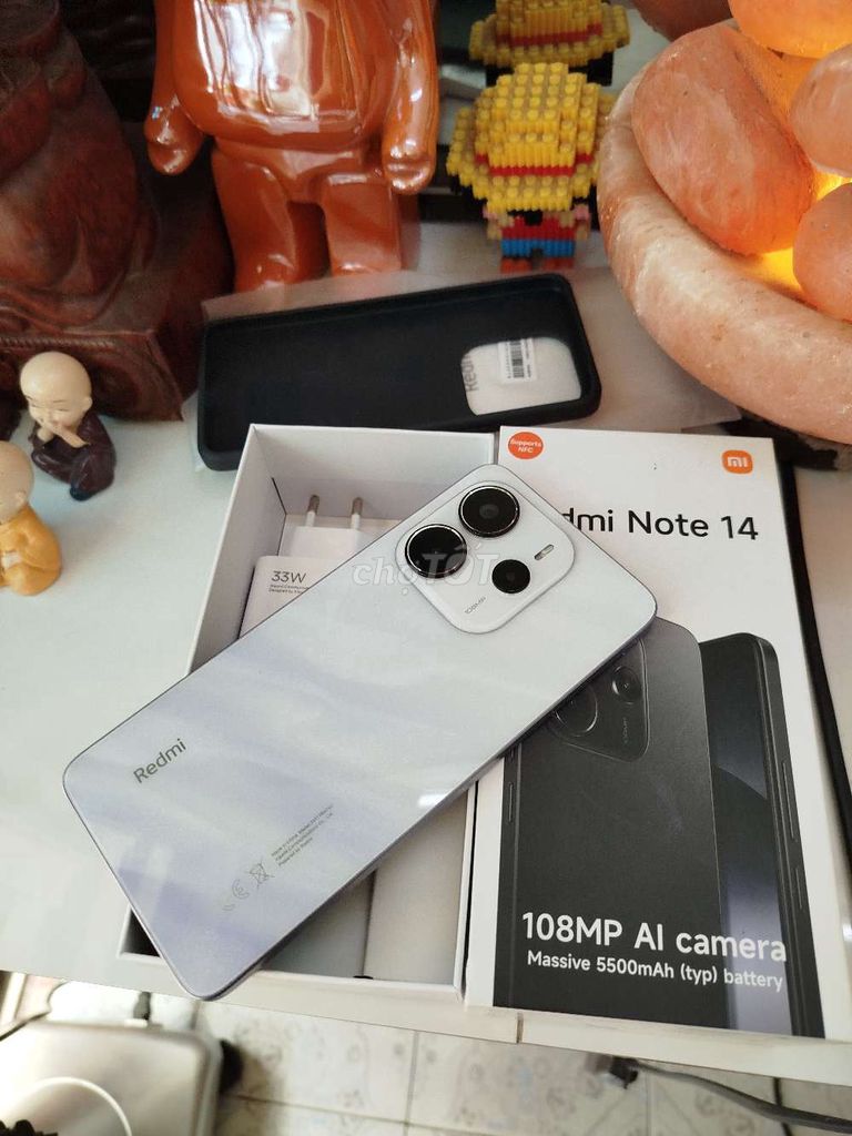 Xiaomi Redmi Note 14 128GB Trắng Rất mới. Mua bán Điện thoại tại Quận Hai Bà Trưng Hà Nội được đăng bởi Mackeno  hình 1