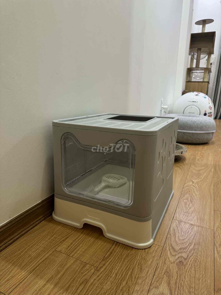 Nhà vệ sinh mèo Luna Pet 51x41x38cm. Mua bán Phụ kiện, Thức ăn, Dịch vụ tại Quận Sơn Trà Đà Nẵng được đăng bởi Trương Lan Anh hình 1