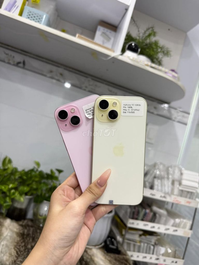 Apple iPhone 15 128GB Hồng, Vàng. Mua bán Điện thoại tại Huyện Hóc Môn Tp Hồ Chí Minh được đăng bởi Hội Đồ Điện Tử hình 1