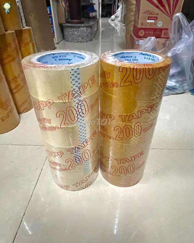 Băng keo OPP Trong Đục. Mua bán Đồ dùng văn phòng tại Thành phố Rạch Giá Kiên Giang được đăng bởi Nhã Đan hình 1
