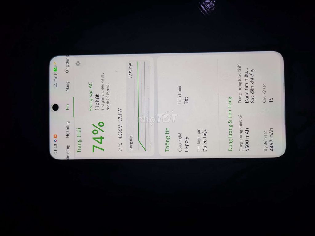 iQOO Z10x 128GB Đen. Mua bán Điện thoại tại Thành phố Thủ Dầu Một Bình Dương được đăng bởi nguyen lam hình 1