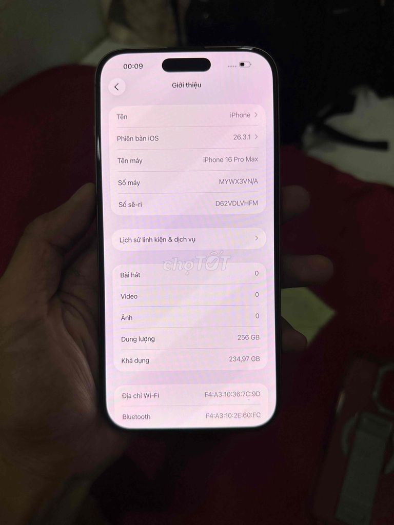 Apple iPhone 16 Pro Max 256GB Vàng. Mua bán Điện thoại tại Quận Tân Phú Tp Hồ Chí Minh được đăng bởi Đại Ưng hình 1