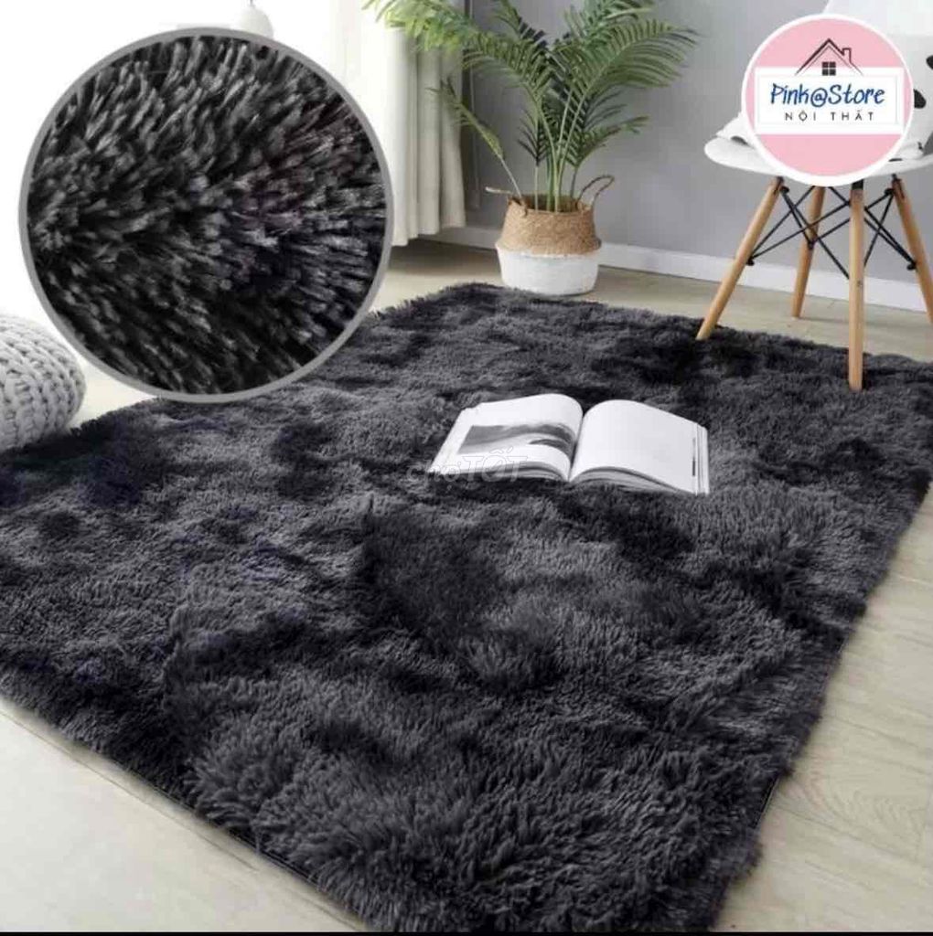 Thảm trải sàn lông xám 1m6x2m. Mua bán Nội thất, đồ gia dụng khác tại Huyện Bình Chánh Tp Hồ Chí Minh được đăng bởi Đức Trí hình 1