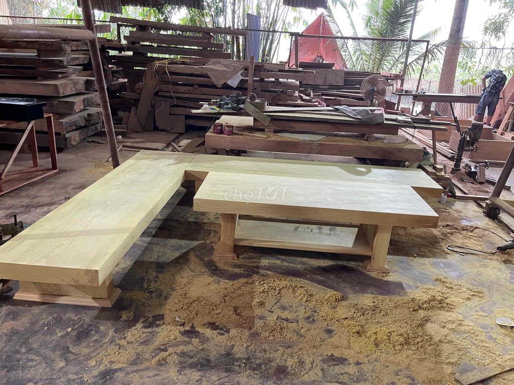 xưởng chuyên tủ bếp sopha gỗ tự nhiên