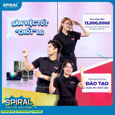LG Electronics tuyển NV sale thị trường