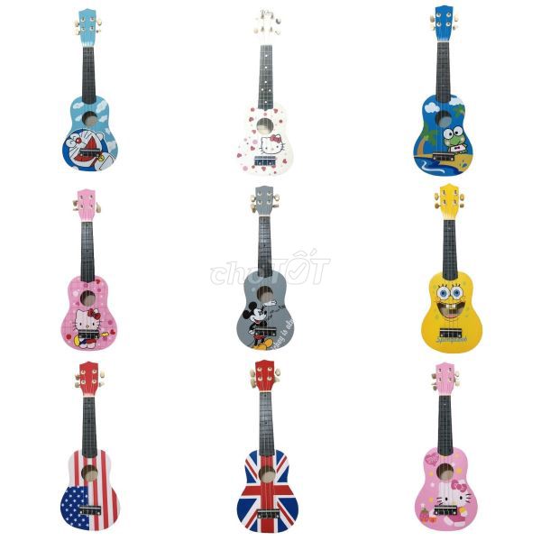 Đàn Ukulele Soprano 4 Dây Hoạt Hình. Mua bán Nhạc cụ tại Quận Bình Thạnh Tp Hồ Chí Minh được đăng bởi Piano Lovers hình 1