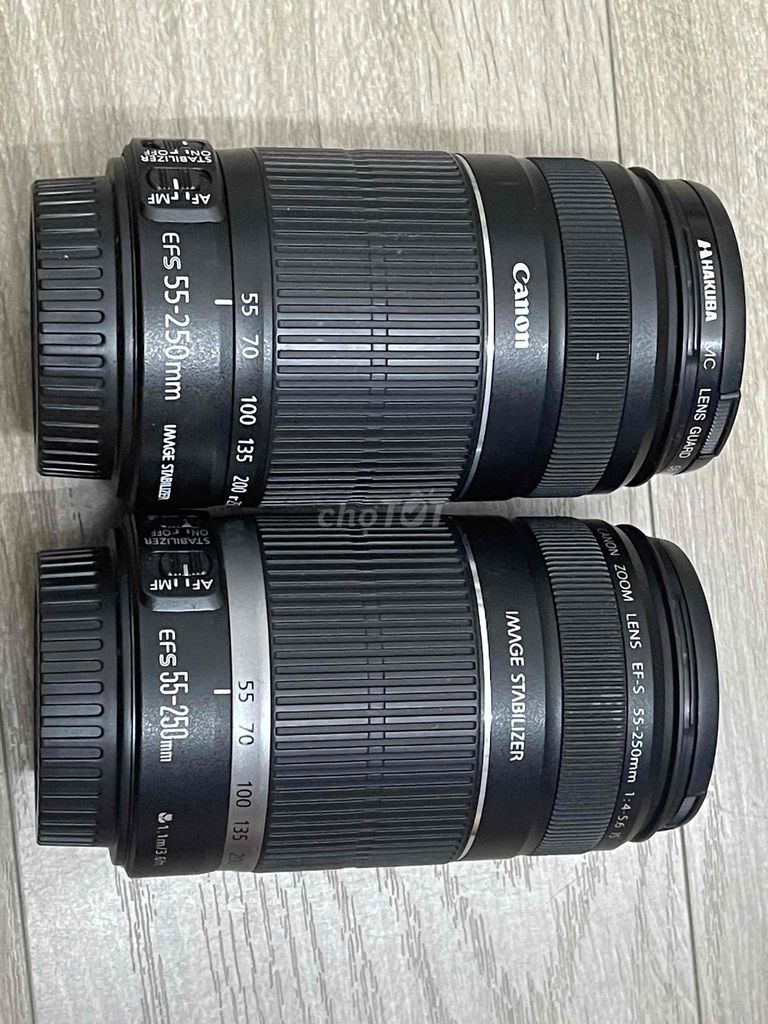 Ống kính Canon 55-250mm IS II Đen. Mua bán Máy ảnh, Máy quay tại Quận Hoàng Mai Hà Nội được đăng bởi HB hình 1