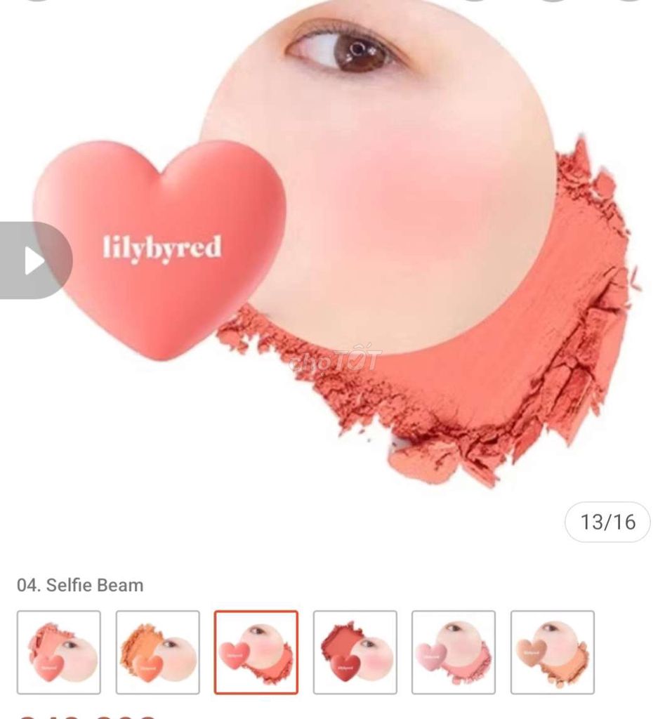 Phấn má hồng Lilybyred Selfie Beam Cam đào. Mua bán Phụ kiện thời trang khác tại Thành phố Hải Dương Hải Dương được đăng bởi Lê Hạnh Nhi hình 1