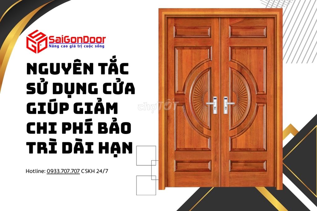 Dịch vụ bảo trì cửa SaigonDoor. Dịch vụ tại Quận 12 Tp Hồ Chí Minh được đăng bởi Happydoor hình 1