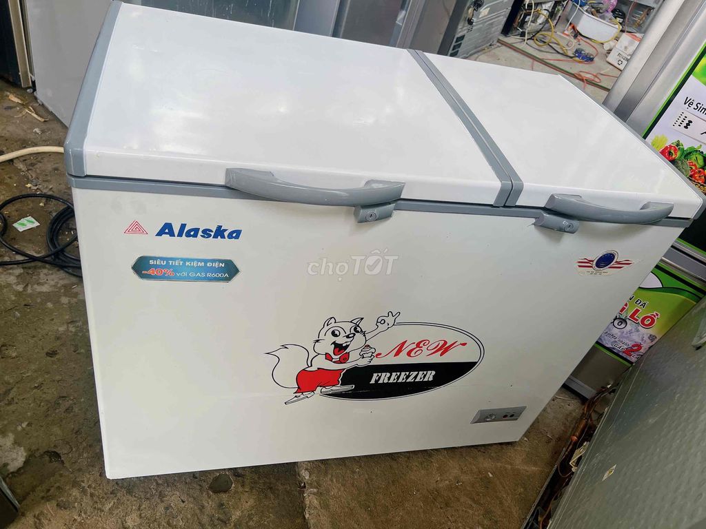 Tủ đông mát Alaska 300l