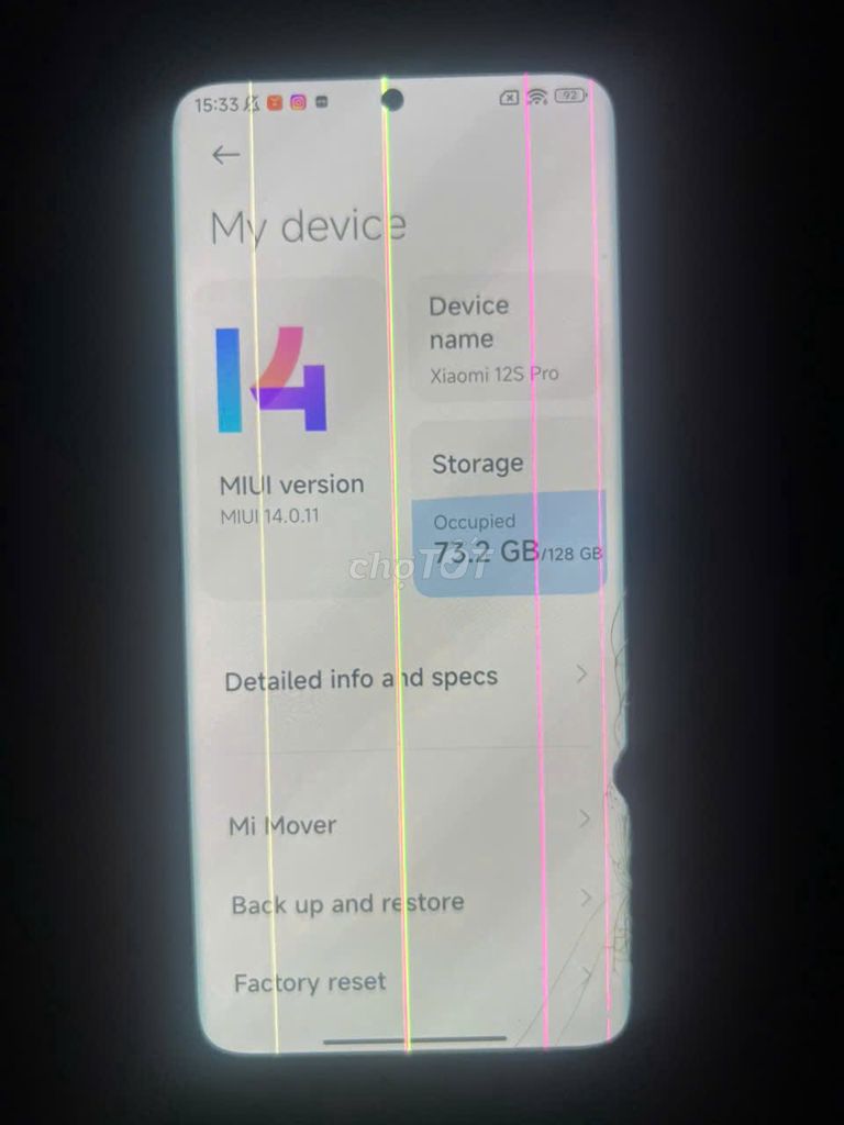 Xiaomi 12S Pro 8GB/128GB Trắng. Mua bán Điện thoại tại Quận 12 Tp Hồ Chí Minh được đăng bởi Hội Đồ Điện Tử hình 1