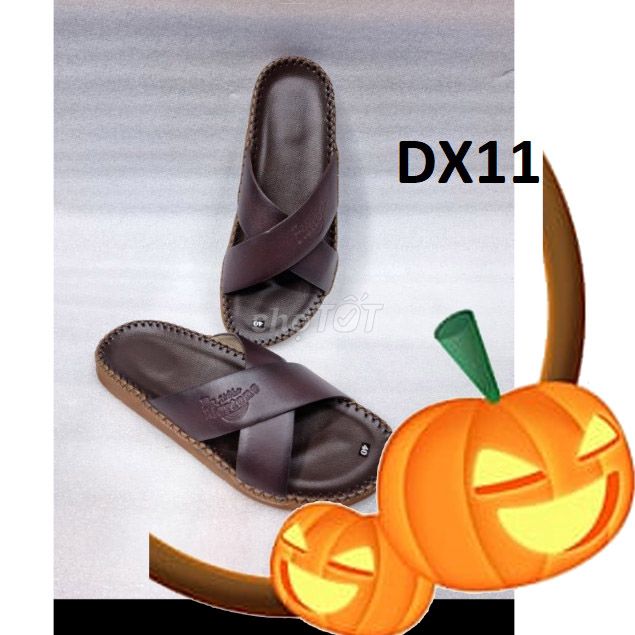 4.dép da Quai Chéo mới DX11 đã khâu size 38 - 43