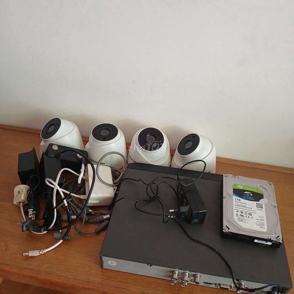 Bộ 4 Camera Hikvision