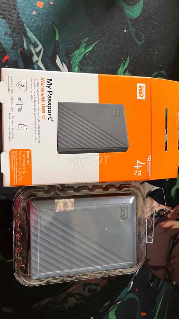 WD Passport 4TB new box. Mua bán Linh kiện (RAM, Card...) tại Quận Bình Tân Tp Hồ Chí Minh được đăng bởi Tiến hình 1
