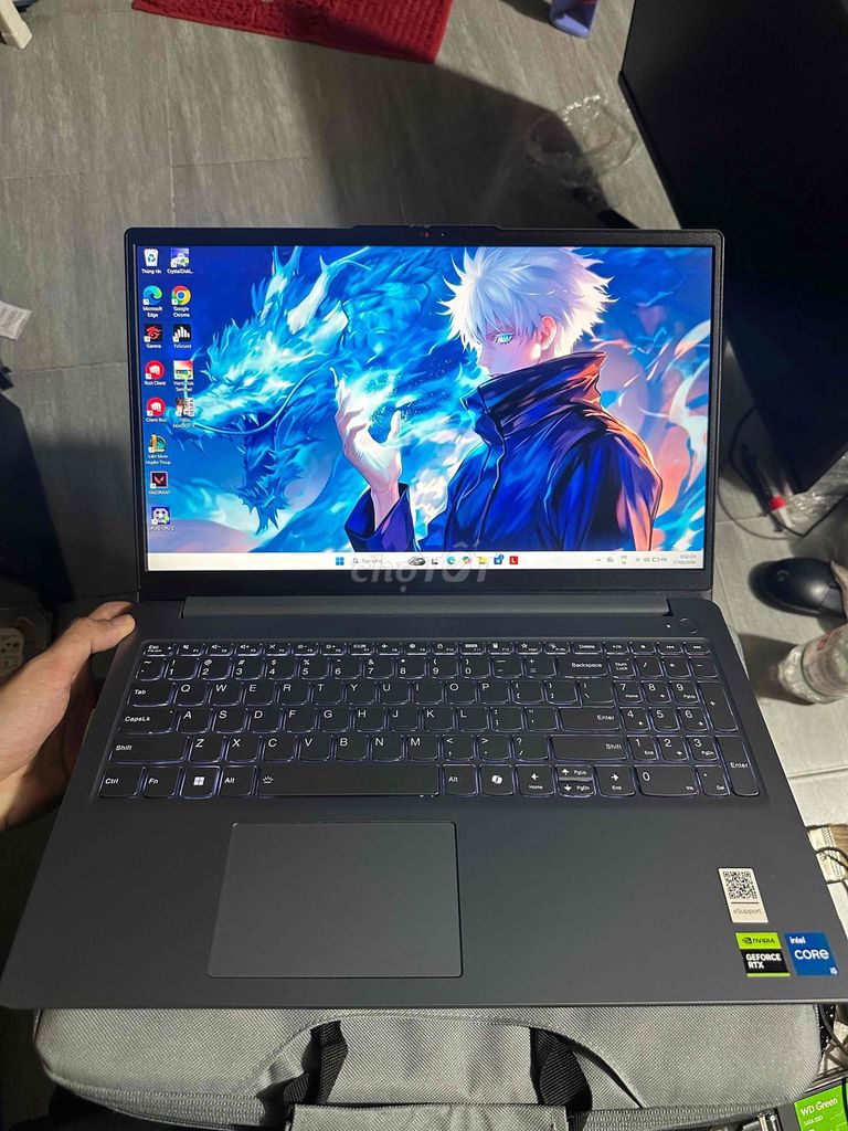 Lenovo LOQ I5-1245HX 16G 512G 15.6 inch RTX 3050. Mua bán Laptop tại Thành phố Thủ Đức Tp Hồ Chí Minh được đăng bởi Trịnh Văn Thuận hình 1