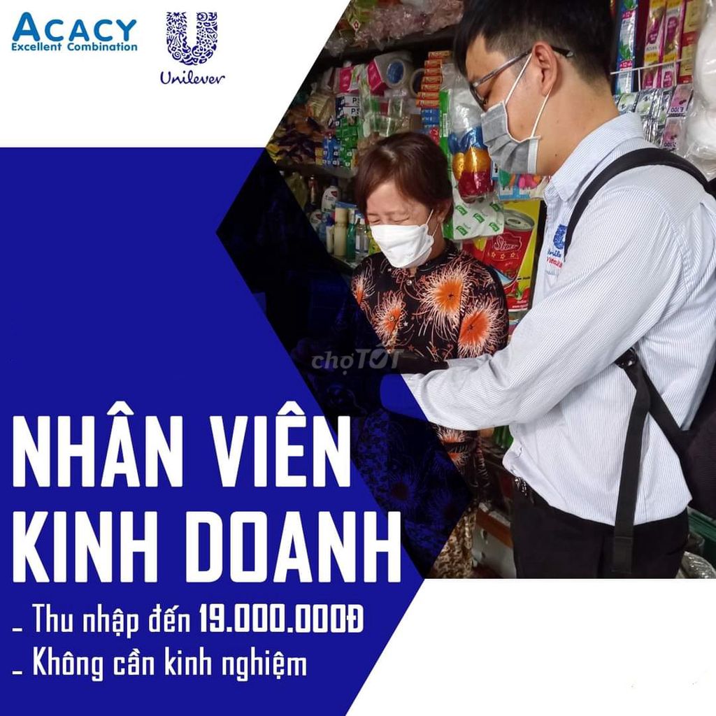 Tuyển Nhân Viên Tiếp Thị Unilever