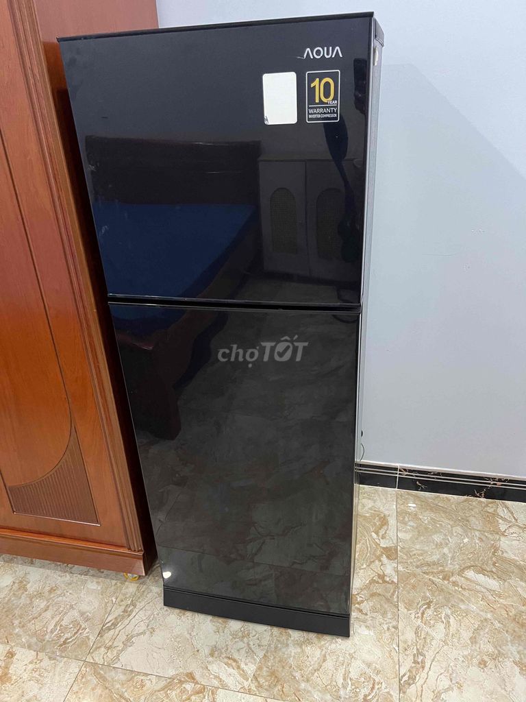Tủ lạnh Aqua 150L Đen Đã sử dụng. Mua bán Tủ lạnh tại Huyện Bến Lức Long An được đăng bởi gà lôi hình 1